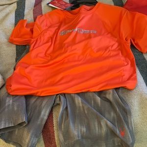 Spyder swim set boys large